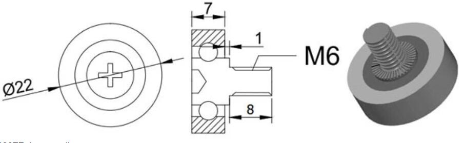DR22 ROLLER WHEELS