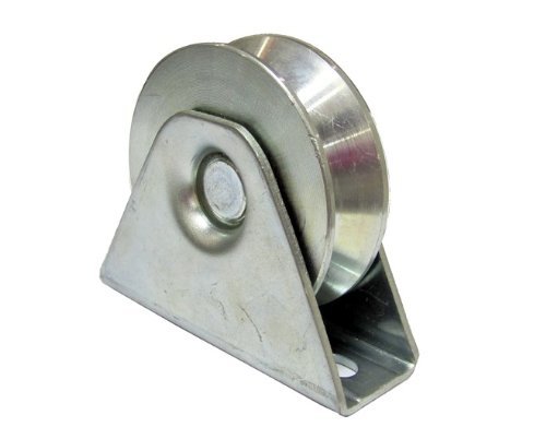 v groove gate wheels with bracket