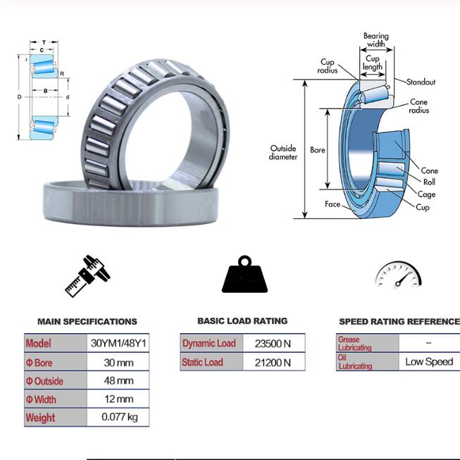 38YM1/48Y1 bearing 