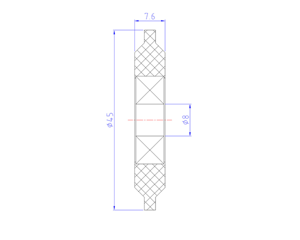 608 Nylon Bearing