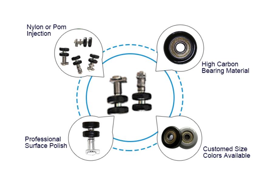 Sliding door bearing 